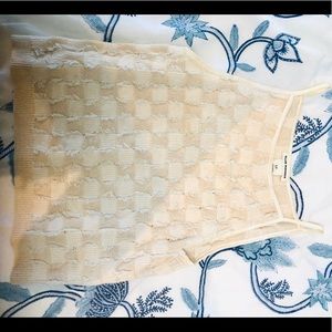 Club Monaco knit summer tank